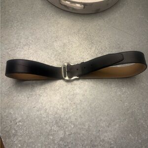 Michael Kors  Black Leather Belt – XL